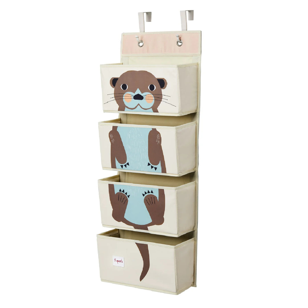 3 Sprouts  Organizer portaoggetti da parete con ganci, Lontra – PIPI &  PUPU and friends