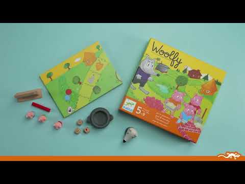 Gioco da tavolo Woolfy, I Tre Porcellini