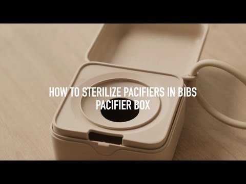 Scatola porta ciuccio 3-in-1 Paci Pod Ivory