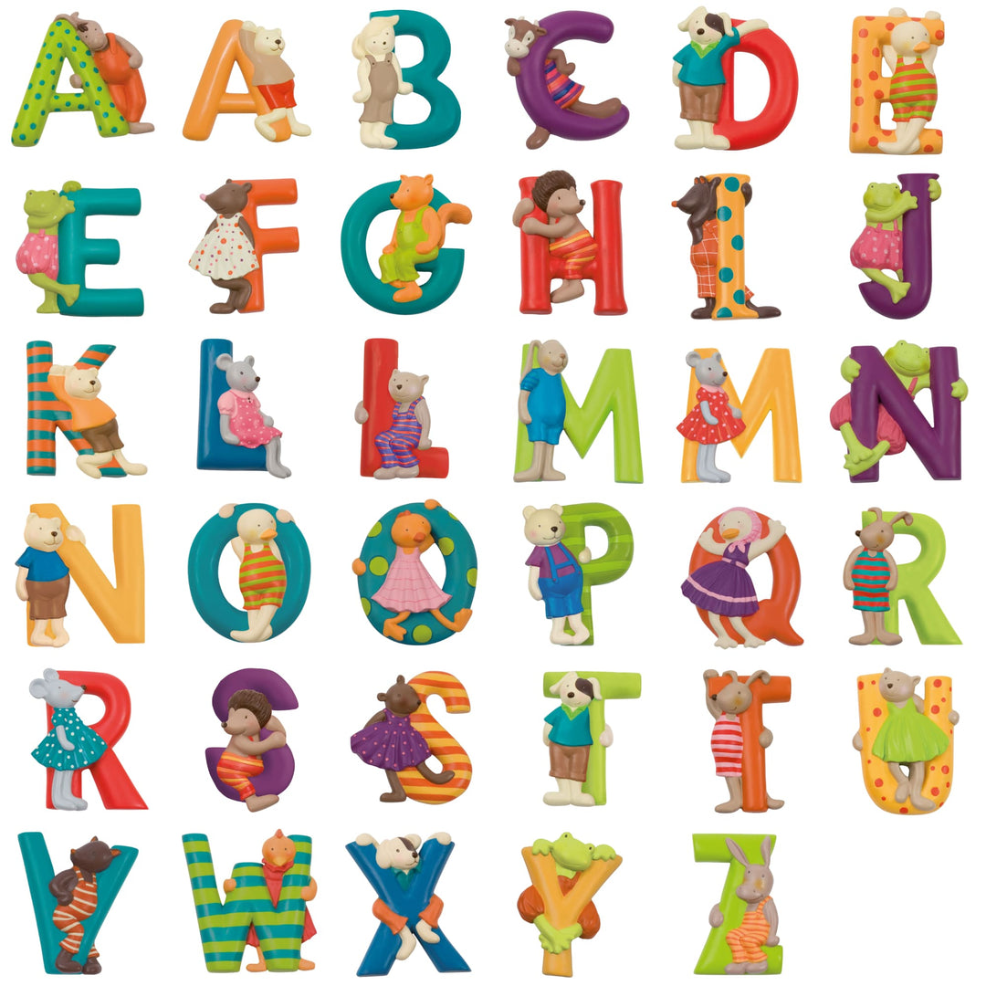 Resin letters for the Big Family bedroom