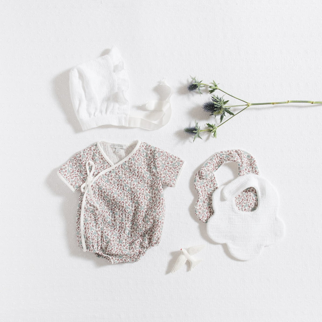 Grace baby&child | Cappellino in Mussola Cotone Bio English Embroidery