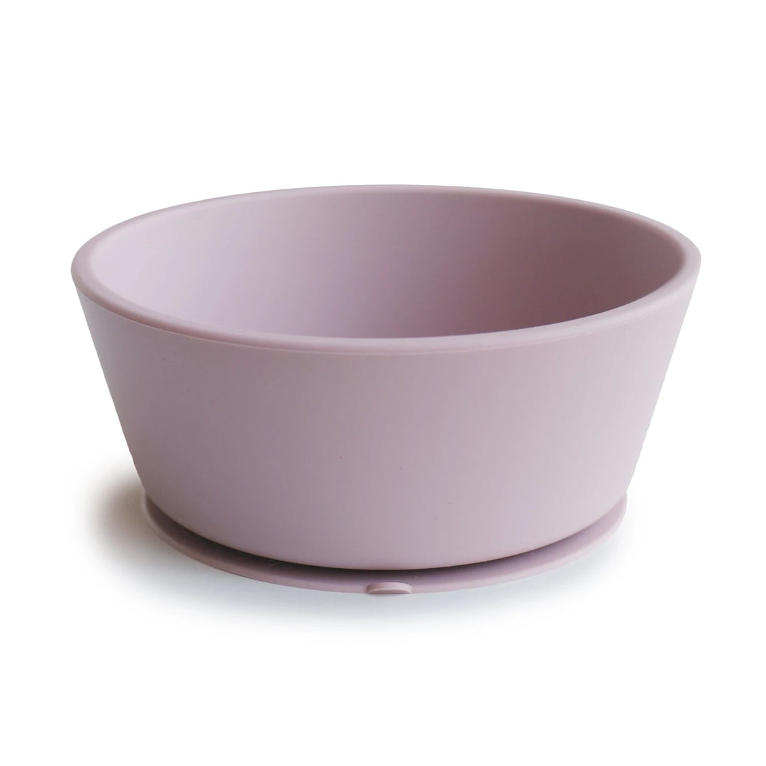 Mushie | Ciotola in Silicone con Ventosa Rosa, Suction Bowl