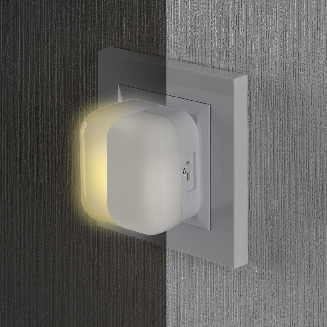 Reer | Luce notturna con sensore on-off 2 in 1 ricaricabile Grigio